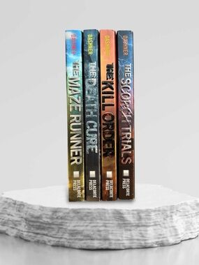 James Dashner The Maze Runner Series 4 Book Paperback Set
